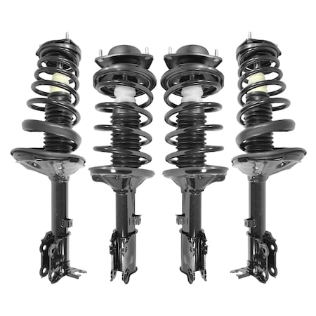 Unity 4-11141-15111-001 Front and Rear Complete Strut Assembly Kit 4-11141-15111-001